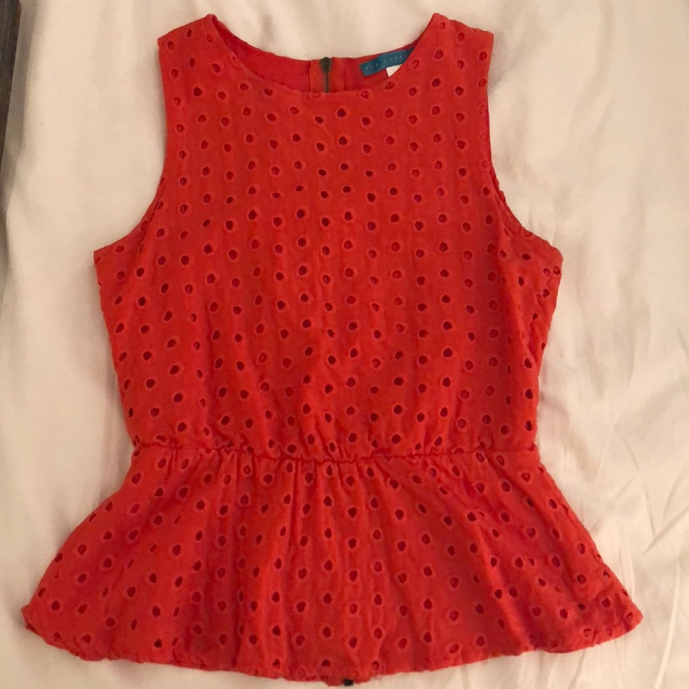 Peplum tank
